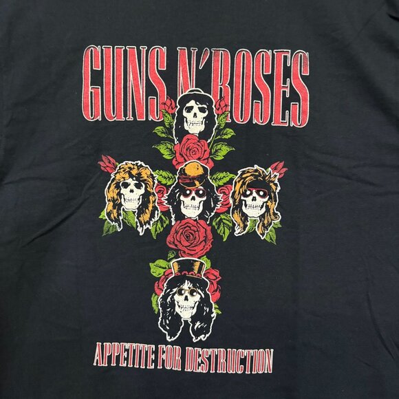 Guns N Roses Appetite for Destruction Rock Band T-Shirt L - Picture 2 of 4